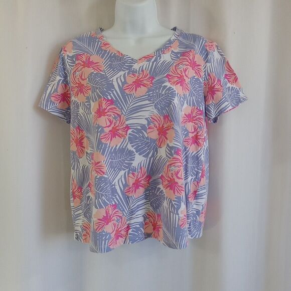 Fresh Produce T-shirt Women's Size Medium Floral * - Picture 1 of 8